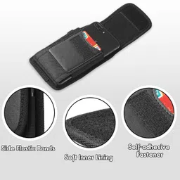 shrevii Mobile Purse Men Mobile Purse Holster for Men Waist Belt Clip Test Indicator image 5