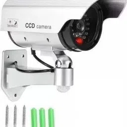 nunki trend CCTV Blinking LED Dummy Fake Security Wall Camera (Batteries Not Included) Security Camera-picture-10