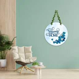 navneet c Multicolor Radha Krishna Wall Hanging image 3