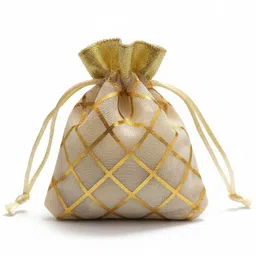 quickbitz Women Gold Potli-picture-27