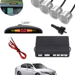 aarsh store Universal 4 Silver Reverse Parking Sensor-AF25A604 Universal 4 Silver Reverse Parking Sensor-AF25A604 Parking Sensor-picture-16