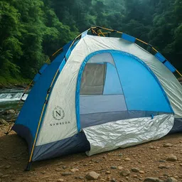 nawbeda Amazing Comfortable Automatic Captian 1-2 Person Waterproof Tent - For Useful for Outdoors, Camping, Trekking, Hiking Tent, For All Age Group, For 2 Person image 3