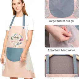 buzzomart Polyester, PVC Home Use Apron - Free Size image 3
