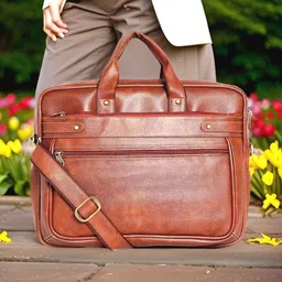 house of common Men & Women Tan Messenger Bag-picture-20