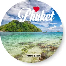 peacockride Love Phuket I Patong Beach I Thailand Diaries I Travel Memories I Fridge Magnet Pack of 1-picture-10