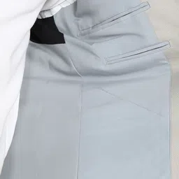 peter england Men Self Design Single Breasted Formal Blazer image 5