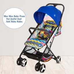 meemee Premium Portable Baby Stroller with Compact Tri-Folding,for 0-3 Yrs Baby/Kids Pram image 5