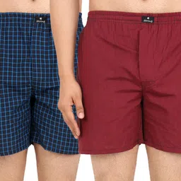 string Pack of 2 Checkered Men Boxer-picture-29