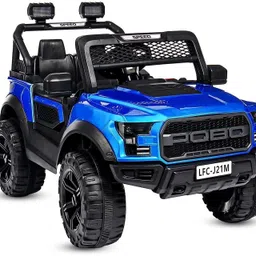 smallboytoys POBO (1-8Yrs) Jeep Battery Operated Ride On image 2