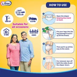 lifree adult diapers Adult Diapers - L image 4