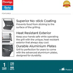 prestige PEG 5.0 Grill image 4