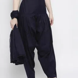 ushagarments Cotton Solid Patiala-picture-11