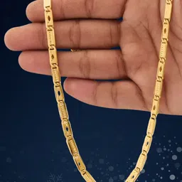 rkb sales 1 gm high quality gold plated men's chain Gold-plated Plated Alloy Chain-picture-33