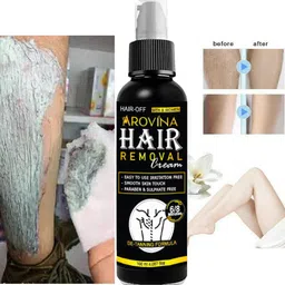 arovina Hair Removal Spray for Men & Women | Instant & Painless Spray Cream-picture-27