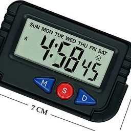 regals choice Digital Black Clock image 2