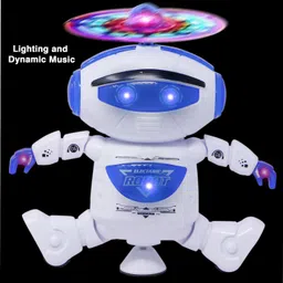 smcd New Dancing Robot for Kids, Battery Operated,360 Degree Rotation (Dance Robot) image 5