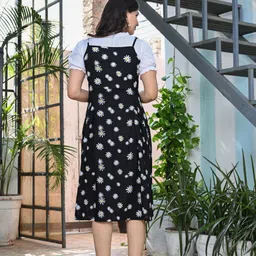 fashionmils Women Light Green Dungaree image 2