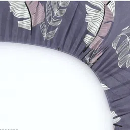 homybees Cotton Double Fitted (Elastic) 220 TC Abstract Bedsheet image 3