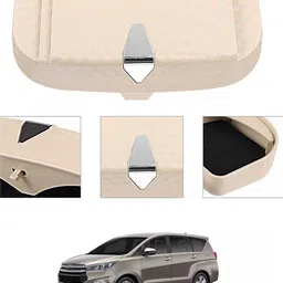 Universal Beige New Stylist Multiuse Design Sunglass Holder For Car-152 White Car Sunglass Clip Holder-image-54