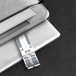 Onprix Adjustable Aluminum Laptop Stand for Desk Ergonomic Portable Foldable All Laptop Holder Riser Computer Stand Laptop Stand image 3