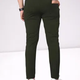 civira trending Men Slim Fit Multicolor Cotton Blend Trousers image 2