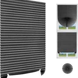 ofifo Pleated Blind Hand Drawn In Window-picture-41