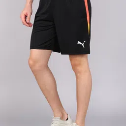 puma Solid Men Black Sports Shorts image 3
