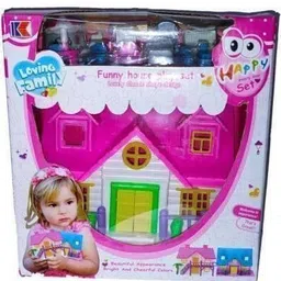 mahi zone Dream Funny House Play Set Doll House Set for Boys and Girls_M67-picture-41