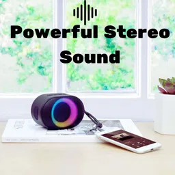 Clairbell 10W Bluetooth Speaker with 6 Hours Wireless Playback ,RGB Light speakerGH158 10 W Bluetooth Party Speaker image 4