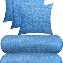 changers Microfibre Bolster Pack of 5 Floral 3 Cushion And 2-picture-31