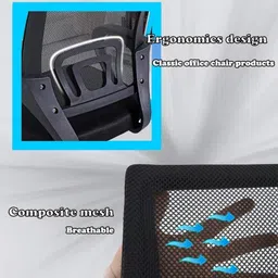 palarial ErgoBliss SwiftMesh Mid-Back Ergonomic Office Chair Mesh Study Arm Chair image 4