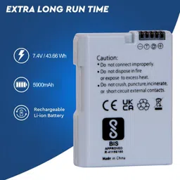 schsteindar EN-EL14 Rechargeable Pack compatible with Nikon Digital Cameras Battery image 3