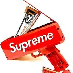 intelligent Amazing money gun Super toy with 100 notes for Wedding, Parties Money Gun (Red) Money Gun-picture-24