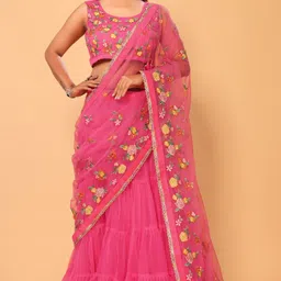 patlani style Embroidered Stitched Lehenga Choli-picture-28