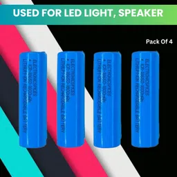 sacro Rechargeable 1800Mah Lithium-Ion For Light Speaker Pack of 4Q86 Battery-picture-46