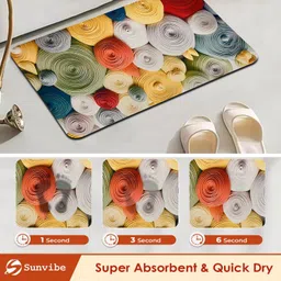 sirara praveeen Rubber Bathroom Mat image 4