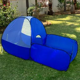 silver shine 2 in 1 Combo Tent House Ball Hoop for Kids 2 to 8 Years image 1