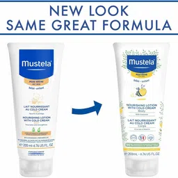 mustela Nourishing Lotion With Cold Cream 200Ml image 3