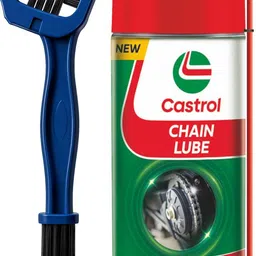 castrol india Chain Lube (105 ml) | Chain Cleaner Brush | Chain Oil-picture-16