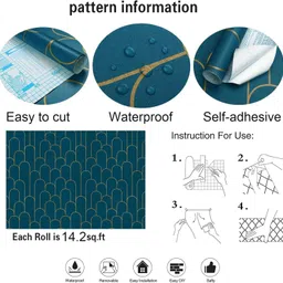 kaaf Abstract Green Wallpaper image 4