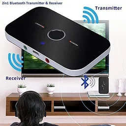 vacotta Wireless 2-in1 audio receiver/transmitter music sound adaptor with 3.5mm jack 1 W AV Control Receiver image 4