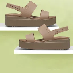 crocs Women Brooklyn Low Heels Sandal image 1