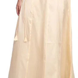 rameshwaram fabrics Women Floral Print Flared Gold Skirt-picture-19