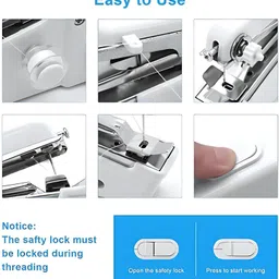 atharva green forest Handy Stitch Handheld Sewing Machine As Seen On Portable Craft Sewing Machine Electric Sewing Machine image 3