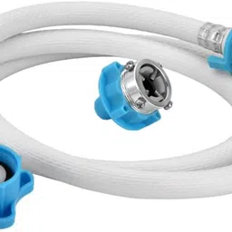 knsmart 4Meters PVC Flexible Inlet Hose Pipe With Universal Adeptor Top and Front Load Washing Machine Inlet Hose image 2