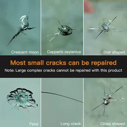 glimpsex glim_Quick and Easy Crack Repair Nano Fluid Glass Filler Windshield Repair Kit image 3