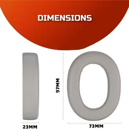 Crysendo Headphone Cushion For J-abra Elite 85h Wireless Headset(Not For Wired Elite 85h) Over The Ear Headphone Cushion image 2
