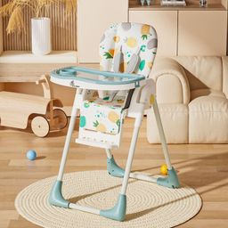 r for rabbit Marshmallow Lite Feeding High Chair for Babies| 6 Levels of Height Adjustment-picture-43