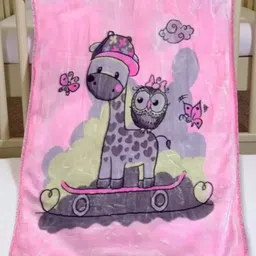 tinitot Cartoon Crib Mink Blanket for Heavy Winter image 2