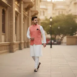 qtsy Solid Men Waistcoat image 3